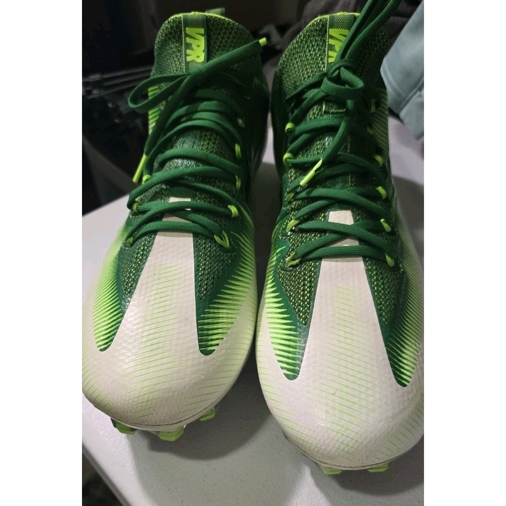 Nike Vapor Untouchable Pro Men's Size 16‎ Green/White Football Cleats